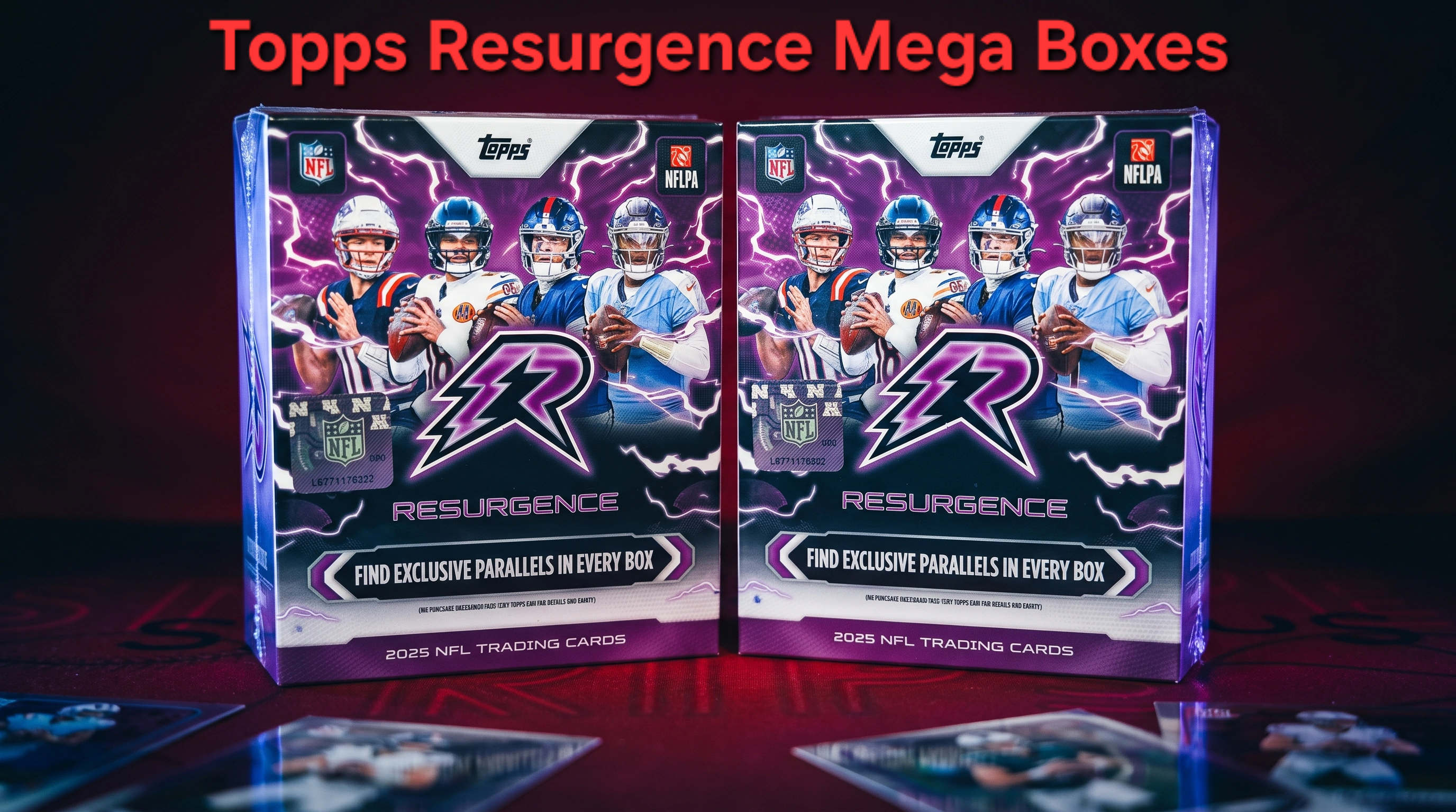 Group Break #1 - 4 Topps Resurgence Mega Boxes PYT